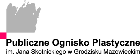 Logo Publicznego Ogniska Plastycznego im. Jana Skotnickiego w Grodzisku Mazowieckim