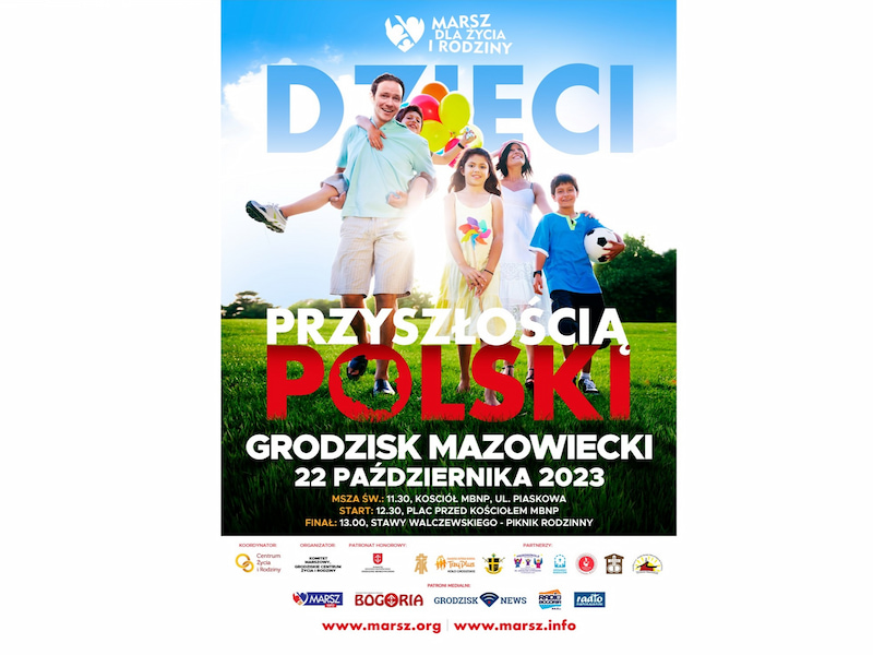 Ikona do artykułu: IX Marsz dla Życia i Rodziny w Grodzisku Mazowieckim